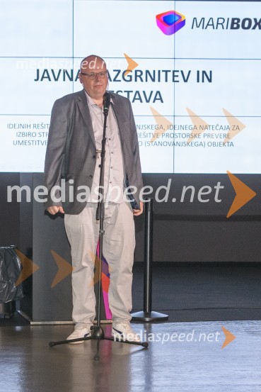 dr. Andrej Šmid, predsednik Društva arhitektov MariborPredstavitev nagrajenih idejnih rešitev urbanističnega natečaja