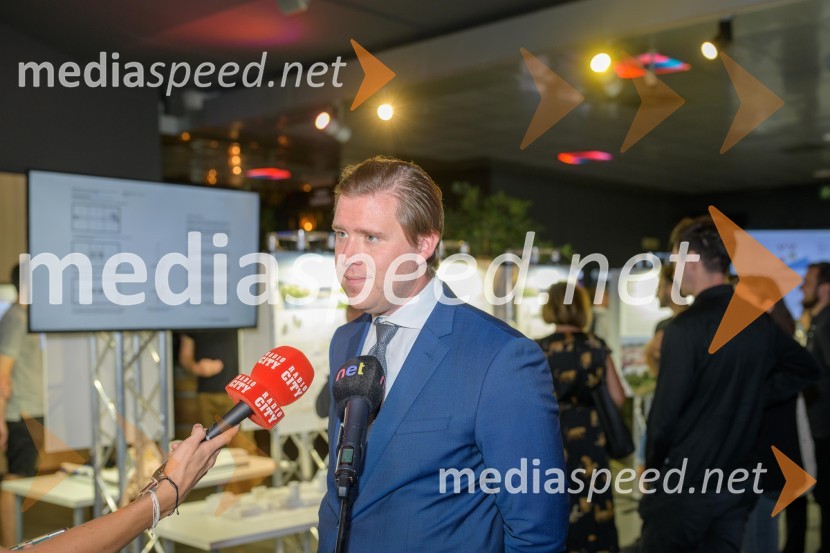  Matija Gantar, član upravnega odbora KD GroupPredstavitev nagrajenih idejnih rešitev urbanističnega natečaja