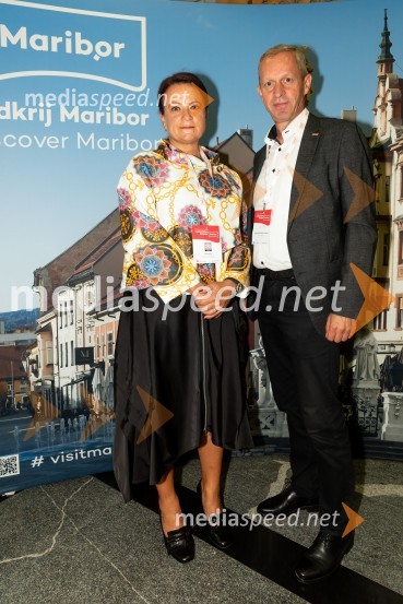 dr. Tanja Angleitner Sagadin, direktorica, VSGT Maribor; mag. Dieter Hardt-Stremayr, direktor, Turizem Gradec in marketing mesta d.o.o.Mariborski turistični forum 2022