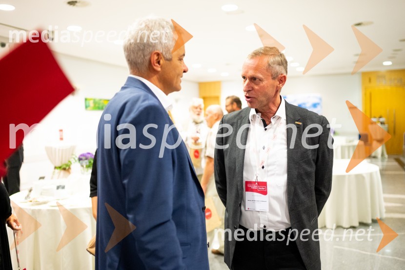  Aleksander Saša Arsenovič, župan, Mestna občina Maribor; mag. Dieter Hardt-Stremayr, direktor, Turizem Gradec in marketing mesta d.o.o.Mariborski turistični forum 2022