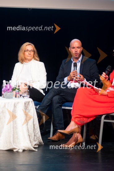  Livija Kovač Kostantinovič, vodja korporativnega PR STO;  Matevž Frangež, nekdanji poslanec SD, državni sekretarMariborski turistični forum 2022