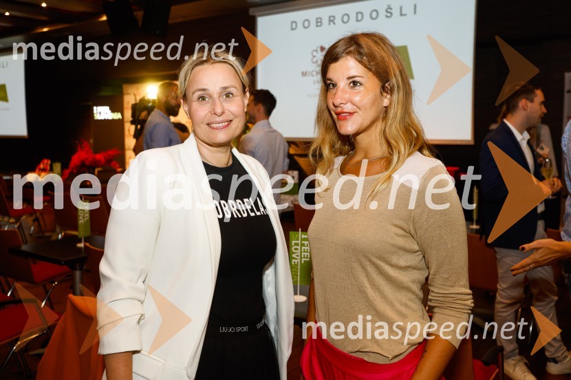  Petra Aršič,  svetovalka predsednika republike za organiziranje dogodkov;  Kaja Kovič, novinarka Marketing MagazinaPodelitev Michelinovih zvezdic v Sloveniji, 2022