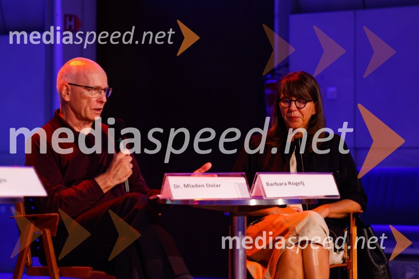 Dr. Mladen Dolar, filozof;  Barbara Rogelj, Cankarjev domCankarjev dom, predstavitev sezone 2022/23