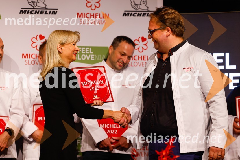 mag. Maja Pak Olaj, direktorica, Slovenska turistična organizacija;  ... Podelitev Michelinovih zvezdic v Sloveniji, 2022