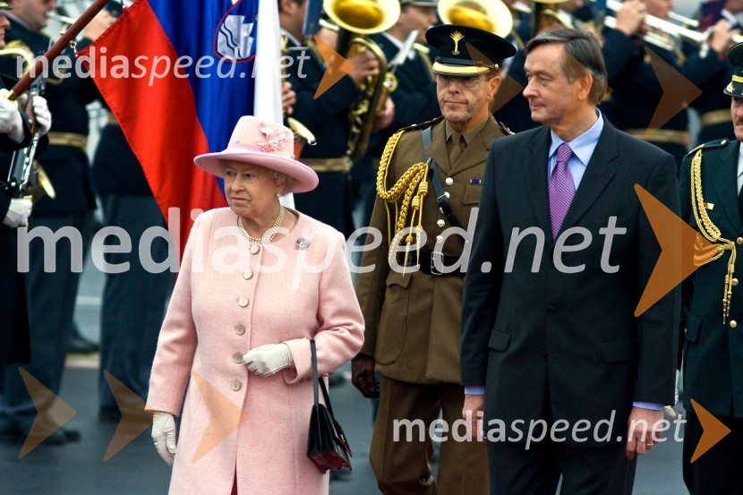  Kraljica Elizabeta II.;  Danilo Türk, nekdanji predsednik Republike SlovenijeKraljica Elizabeta II. preminila v 97. letu starosti