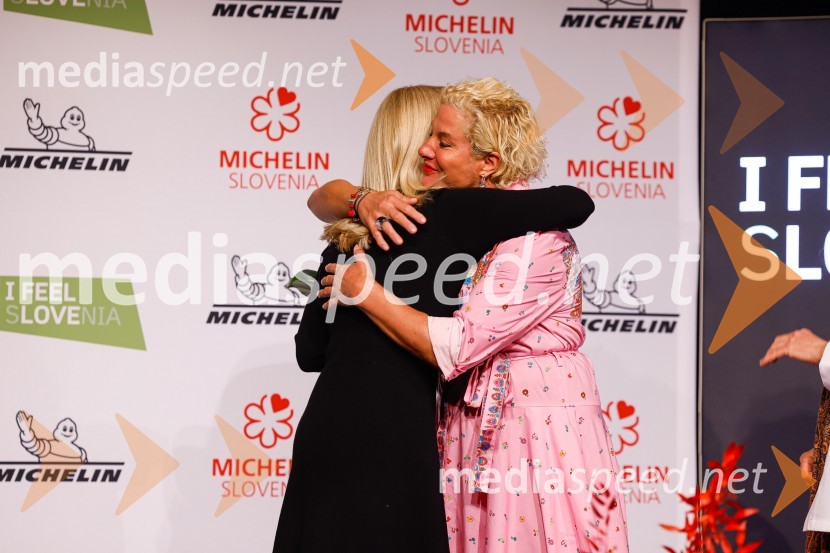 mag. Maja Pak Olaj, direktorica, Slovenska turistična organizacija;  Ana Roš Stojan, kuharska mojstrica in najboljša chefinja na svetu po izboru akademije The World's 50 Best Restaurants ter direktorica Hiše FrankoPodelitev Michelinovih zvezdic v Sloveniji, 2022