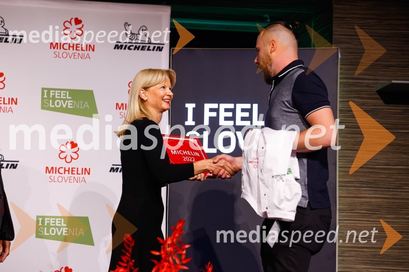 mag. Maja Pak Olaj, direktorica, Slovenska turistična organizacija;  ... Podelitev Michelinovih zvezdic v Sloveniji, 2022