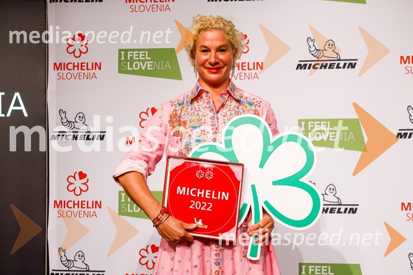  Ana Roš Stojan, kuharska mojstrica in najboljša chefinja na svetu po izboru akademije The World's 50 Best Restaurants ter direktorica Hiše FrankoPodelitev Michelinovih zvezdic v Sloveniji, 2022