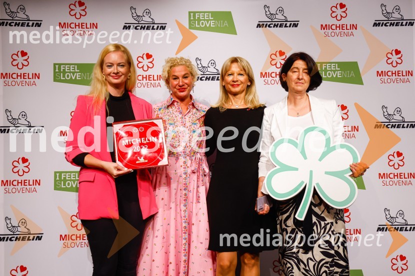  ... ;  Ana Roš Stojan, kuharska mojstrica in najboljša chefinja na svetu po izboru akademije The World's 50 Best Restaurants ter direktorica Hiše Franko; mag. Maja Pak Olaj, direktorica, Slovenska turistična organizacija;  Barbara Zmrzlikar, STO, vodja sektorja, Sektor za raziskave, razvoj, inovacije in evropske projektePodelitev Michelinovih zvezdic v Sloveniji, 2022
