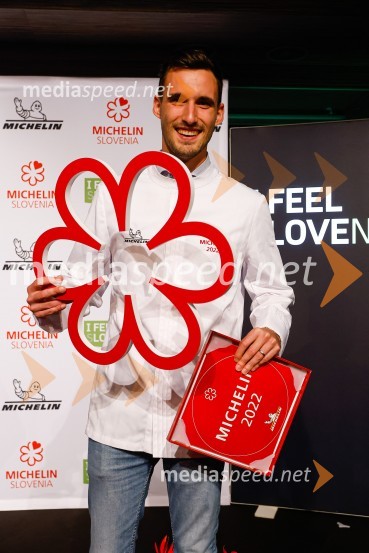  Filip Matjaž, kuhar, dobitnik Michelinove zvezdicePodelitev Michelinovih zvezdic v Sloveniji, 2022