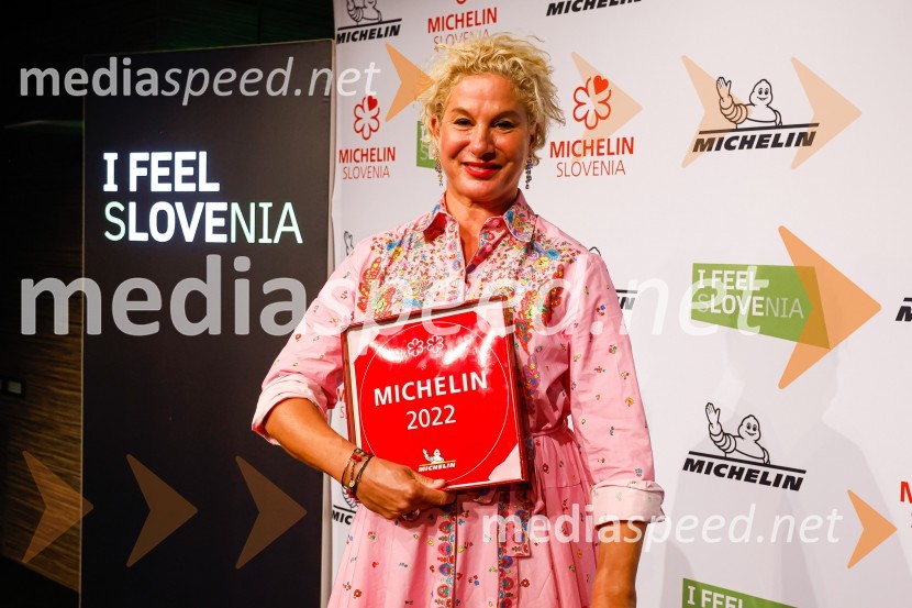 Ana Roš Stojan, kuharska mojstrica in najboljša chefinja na svetu po izboru akademije The World's 50 Best Restaurants ter direktorica Hiše FrankoPodelitev Michelinovih zvezdic v Sloveniji, 2022