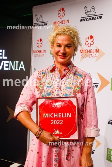  Ana Roš Stojan, kuharska mojstrica in najboljša chefinja na svetu po izboru akademije The World's 50 Best Restaurants ter direktorica Hiše FrankoPodelitev Michelinovih zvezdic v Sloveniji, 2022