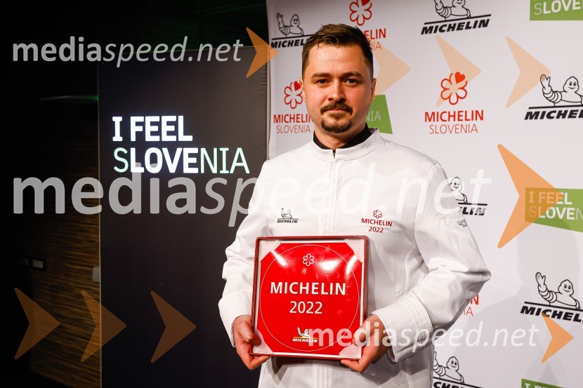  David Žefran, dobitnik Michelinove zvezdicePodelitev Michelinovih zvezdic v Sloveniji, 2022