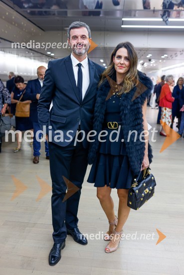  Marinko Šantek, Sheratton hotel;  Doris Šantek, vodja galerije EmporiumDunajski filharmoniki, zaključek 70. LF