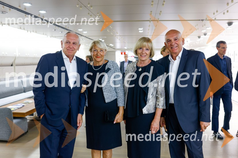  ... ;  ... ;  Jadranka  Dakić, predsednica Sveta Festival Ljubljana;  Miodrag DakićDunajski filharmoniki, zaključek 70. LF