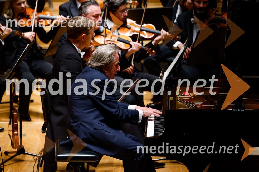  Rudolf Buchbinder, pianistDunajski filharmoniki, zaključek 70. LF