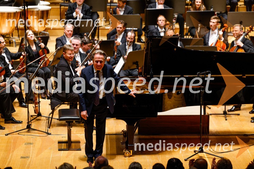  Rudolf Buchbinder, pianistDunajski filharmoniki, zaključek 70. LF