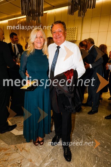  Mija Janković, soproga Zorana Jankovića;  Zoran Janković, župan, Mestna občina LjubljanaDunajski filharmoniki, zaključek 70. LF