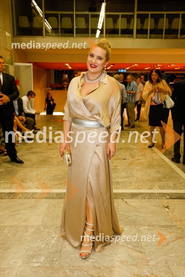  Danica Lovenjak, novinarkaDunajski filharmoniki, zaključek 70. LF