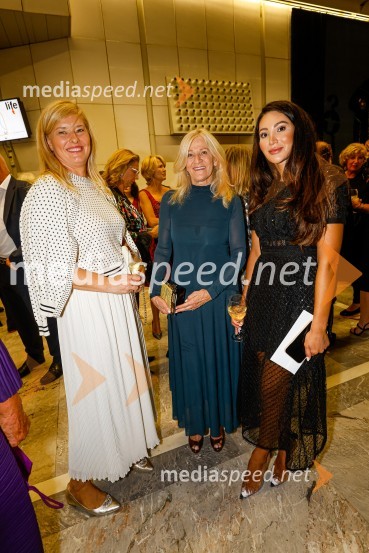  ... ;  Mija Janković, soproga Zorana Jankovića;  ... Dunajski filharmoniki, zaključek 70. LF