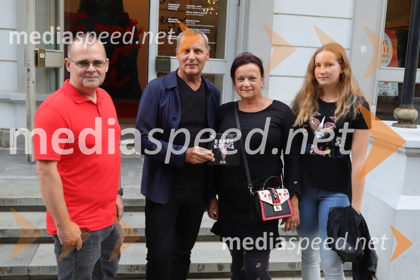  Alan Kavčič, predstavnik za odnose z javnostmi SNG Maribor;  Danilo Rošker, direktor SNG Maribor; dr. Tanja Angleitner Sagadin, direktorica, VSGT Maribor;  ... Premiera drame Rdeča kapuca