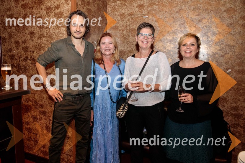  Blaž Setnikar, igralec;  Vesna  Jevnikar, igralka;  Mirjam Dernovšek;  Vesna  Slapar, igralkaVse zastonj! Vse zastonj!, Prešernovo gledališče Kranj, premiera