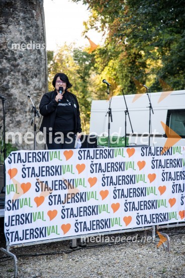  Greta Kokot Rajkovič,  programska direktorica, Štajerski valTrail Rudnica, druženje in zabava s skupino Donačka & Barbara