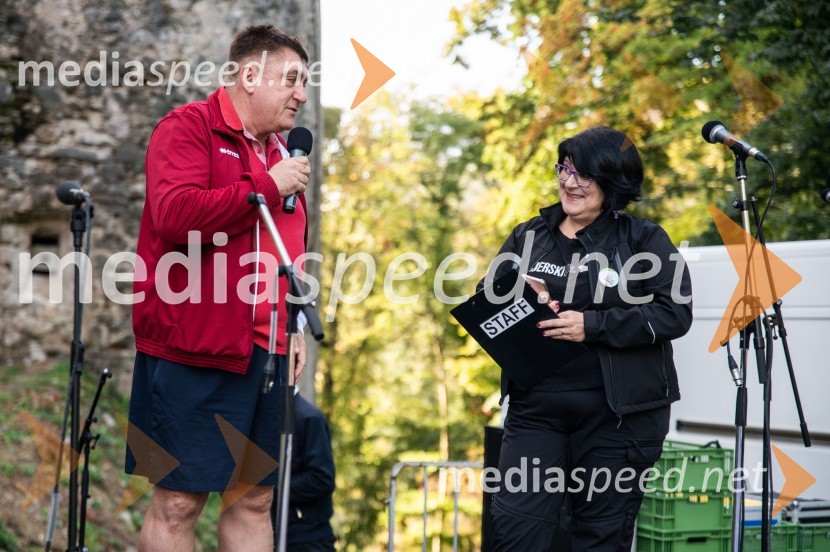  Peter Misja, župan, Občina Podčetrtek, predsednik Turistične zveze Slovenije;  Greta Kokot Rajkovič,  programska direktorica, Štajerski valTrail Rudnica, druženje in zabava s skupino Donačka & Barbara