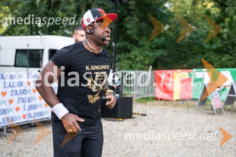  Yao Simon Koffi, osebni trener, K.SIMONFITTrail Rudnica, druženje in zabava s skupino Donačka & Barbara