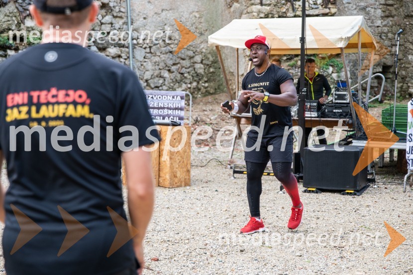  Yao Simon Koffi, osebni trener, K.SIMONFITTrail Rudnica, druženje in zabava s skupino Donačka & Barbara