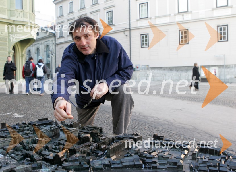 Vasja Bajc, trener in vodja češke reprezentance v smučarskih skokihJakub Janda, smučarski skakalec na treningu v Lescah
