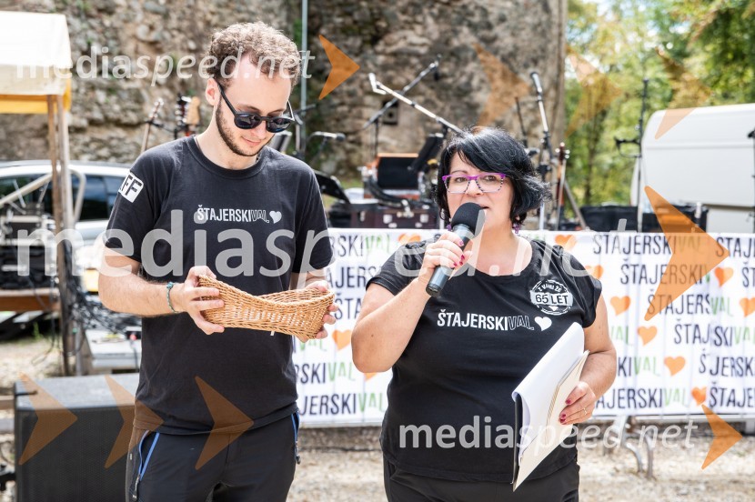  Vid Palčnik, Štajerski val;  Greta Kokot Rajkovič,  programska direktorica, Štajerski valTrail Rudnica, druženje in zabava s skupino Donačka & Barbara
