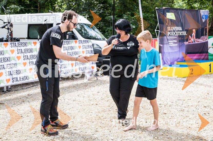  Vid Palčnik, Štajerski val;  Greta Kokot Rajkovič,  programska direktorica, Štajerski val;  ... Trail Rudnica, druženje in zabava s skupino Donačka & Barbara