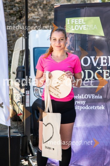  Kristina Jazbec, 2. mesto, Trail Rudnica 13kmTrail Rudnica, druženje in zabava s skupino Donačka & Barbara