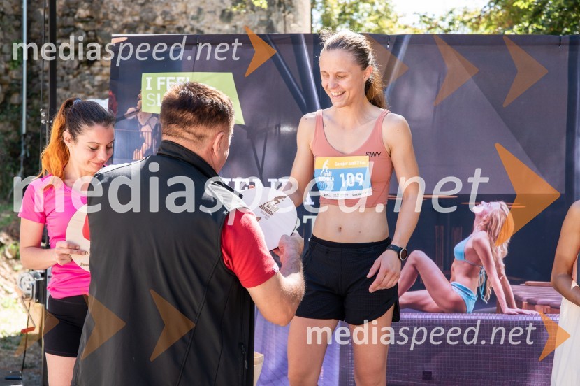  Peter Misja, župan, Občina Podčetrtek, predsednik Turistične zveze Slovenije;  Lidija Johan, 1. mesto Trail Rudnica, dvojčekTrail Rudnica, druženje in zabava s skupino Donačka & Barbara