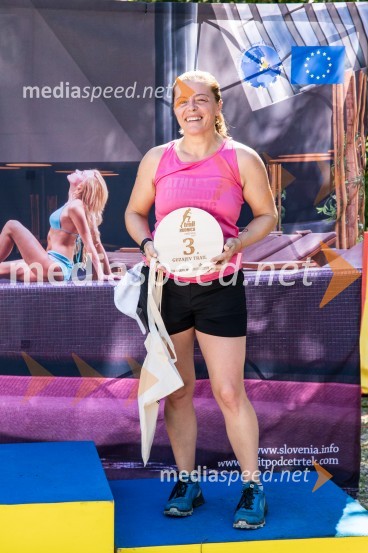  Jožica Škalčiki, 3. mesto Trail Rudnica 3kmTrail Rudnica, druženje in zabava s skupino Donačka & Barbara