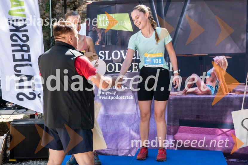 Peter Misja, župan, Občina Podčetrtek, predsednik Turistične zveze Slovenije;  Katja Johan, 1. esto Trail Rudnica tek na 3kmTrail Rudnica, druženje in zabava s skupino Donačka & Barbara