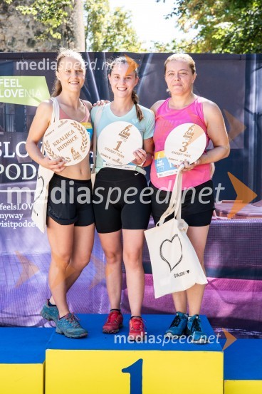  Lidija Johan, 1. mesto Trail Rudnica dvojček, 2. mesto 3km;  Katja Johan, 1. esto Trail Rudnica tek na 3km;  Jožica Škalčiki, 3. mesto Trail Rudnica 3kmTrail Rudnica, druženje in zabava s skupino Donačka & Barbara