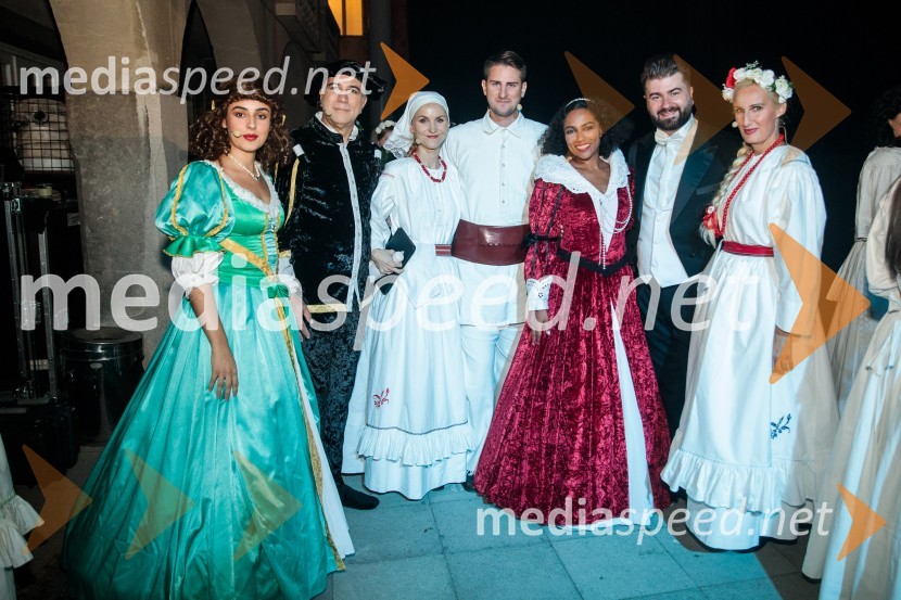  Sara Žuvela, operna pevka;  Domingo Stasi, operni pevec;  Sabina Gruden, pevka;  Gregor Ravnik, pevec;  Irena Yebuah Tiran, operna pevka;  Gregor Zagorc, skladatelj, dirigent;  Nataša Zupan, sopranistkaV objemu Lahinje, tamburaška opera