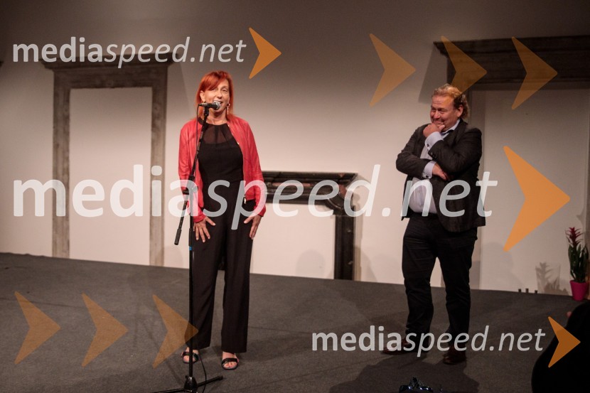  Jerneja  Kamnikar, ustanoviteljica in direktorica Vivo Catering;  Darko  Brlek, direktor in umetniški vodja, Festival LjubljanaV objemu Lahinje, tamburaška opera