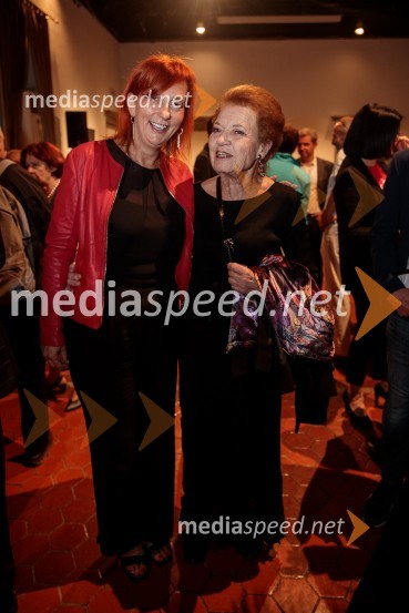  Jerneja  Kamnikar, ustanoviteljica in direktorica Vivo Catering;  Elza Budau, slovenska tekstopiska, pesnica in pisateljicaV objemu Lahinje, tamburaška opera