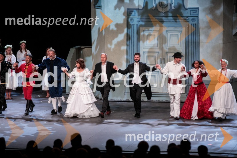  Dejan Heraković, pevec;  Željko Andrić, pevec;  Sara Žuvela, operna pevka;  ... ;  Gregor Zagorc, skladatelj, dirigent;  Gregor Ravnik, pevec;  Irena Yebuah Tiran, operna pevka;  Nataša Zupan, sopranistkaV objemu Lahinje, tamburaška opera