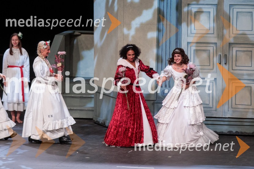  Nataša Zupan, sopranistka;  Irena Yebuah Tiran, operna pevka;  Sara Žuvela, operna pevkaV objemu Lahinje, tamburaška opera