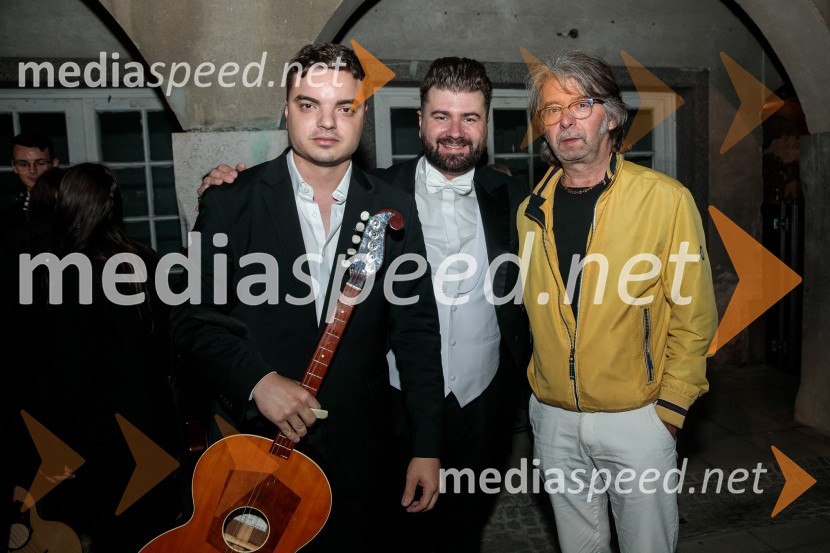  ... ;  Gregor Zagorc, skladatelj, dirigent;  Robert Pešut - Magnifico, glasbenikV objemu Lahinje, tamburaška opera