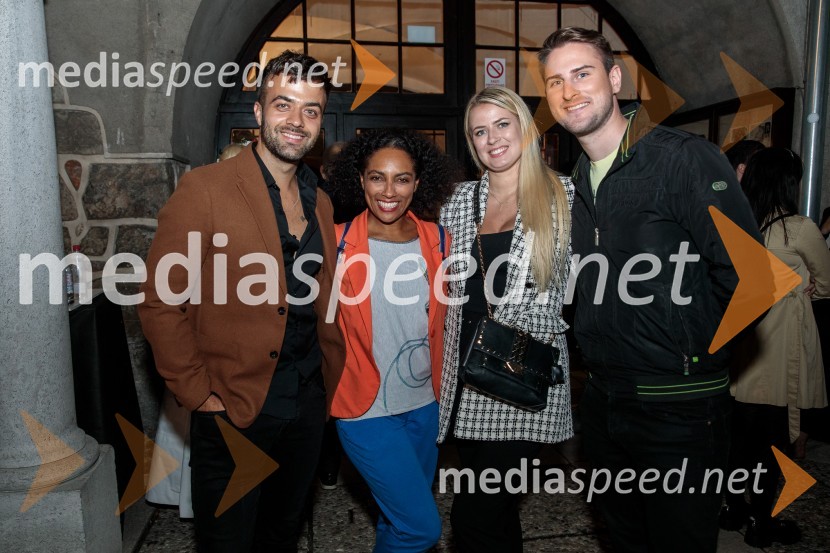  Gašper Rifelj, pevec;  Irena Yebuah Tiran, operna pevka;  ... ;  Gregor Ravnik, pevecV objemu Lahinje, tamburaška opera