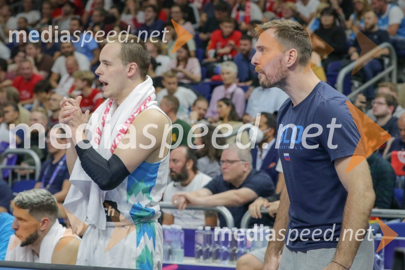  Klemen Prepelič, košarkar;  Zoran Dragić, košarkarSlovenija se je v četrtfinalu poslovila od evropskega prvenstva v košarki