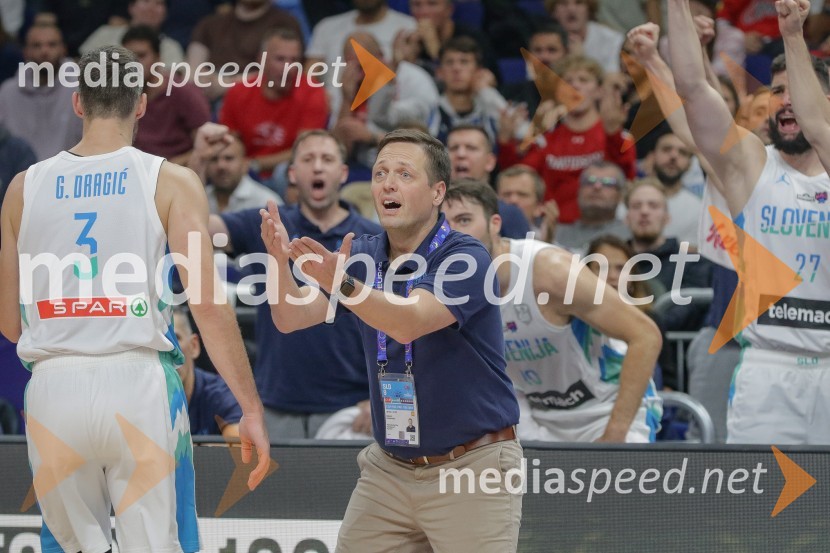  Goran Dragić, košarkar;  Aleksander Sekulić, selektor  košarkaške reprezentanceSlovenija se je v četrtfinalu poslovila od evropskega prvenstva v košarki