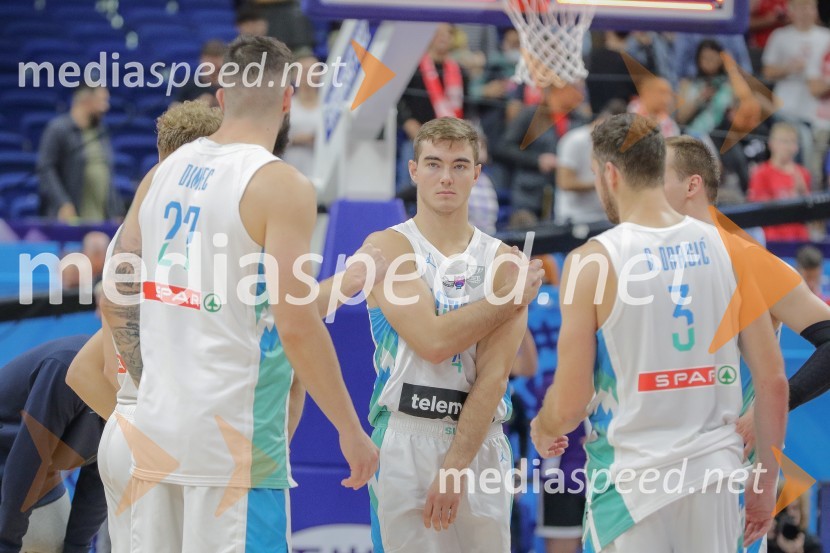  Žiga Dimec, košarkar;  Žiga Samar, košarkar;  Goran Dragić, košarkarSlovenija se je v četrtfinalu poslovila od evropskega prvenstva v košarki