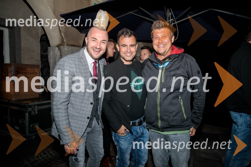  Dejan Krajnc, Dejan Dogaja;  Omar Naber, glasbenik;  ... Veliki dobrodelni koncert Vilijem Julijan 2022