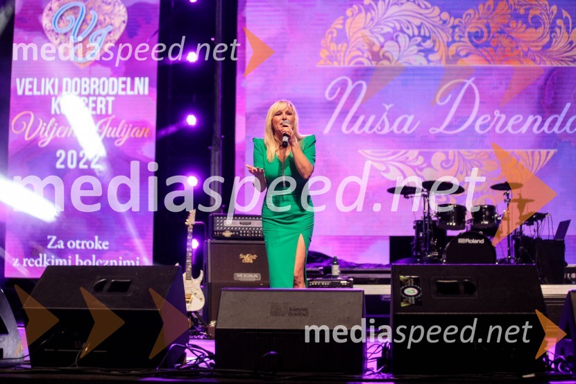  Nuša Derenda, pevkaVeliki dobrodelni koncert Vilijem Julijan 2022